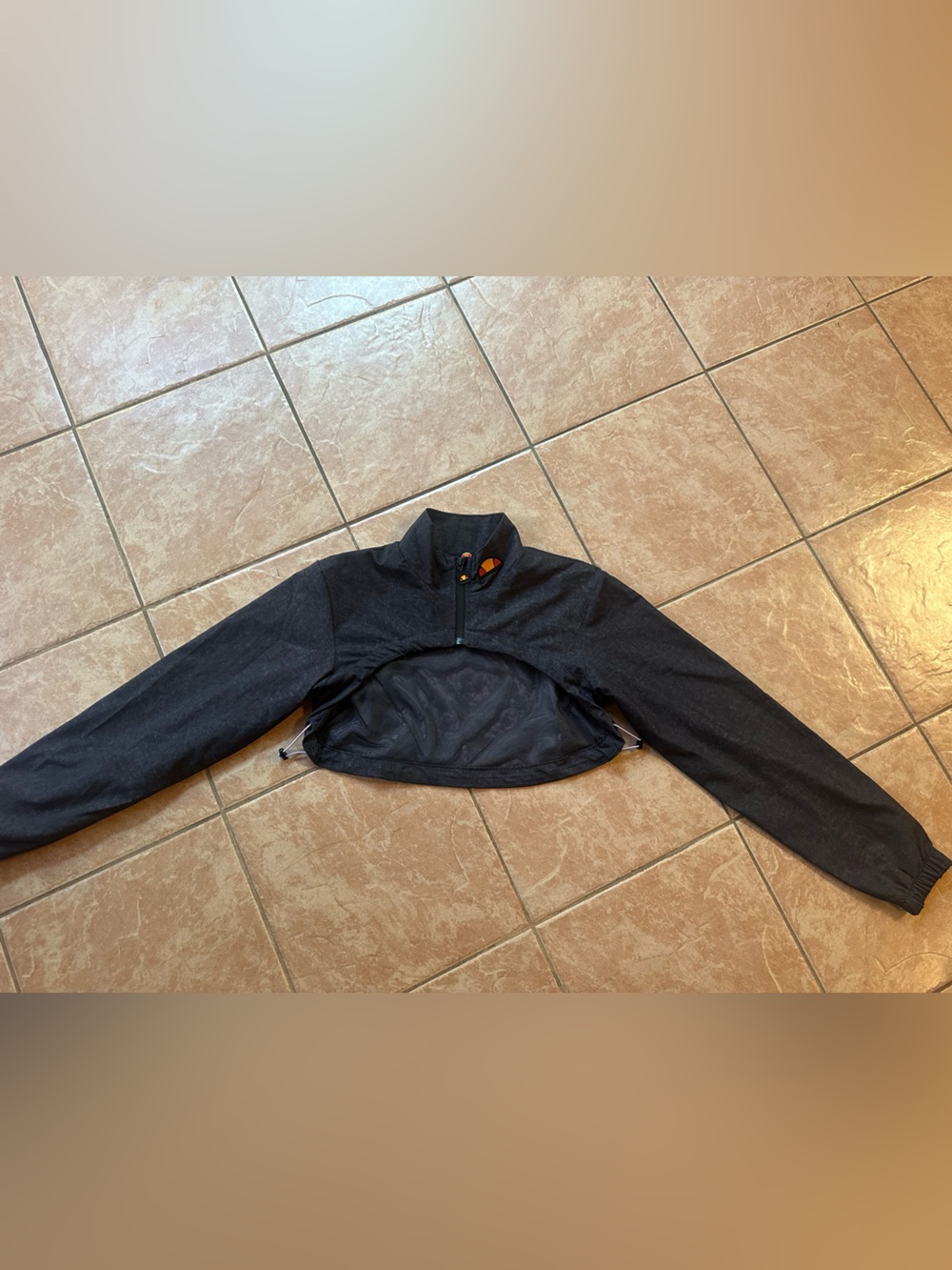 Ellesse Black Jacket with Signature Logo